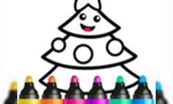 Drawing Christmas For Kids - Draw & Color