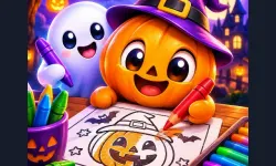 Easy Halloween Coloring Quest